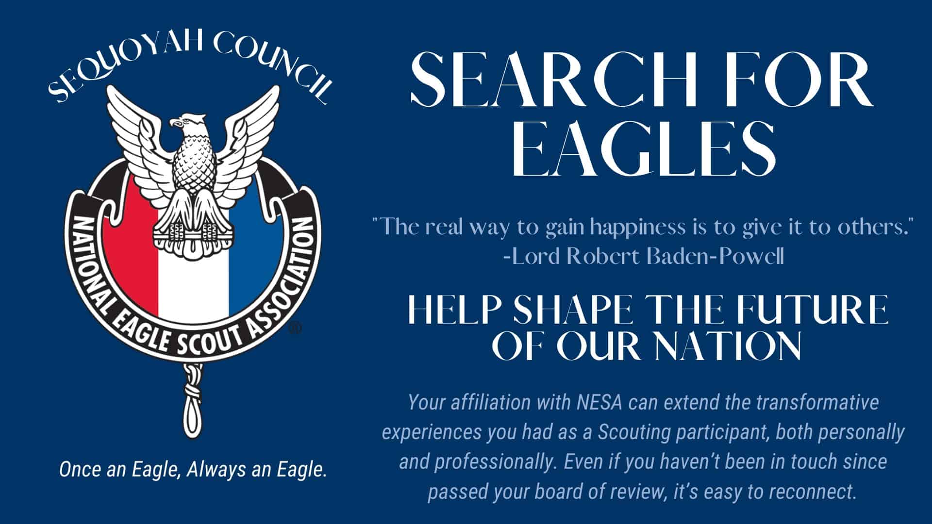 National Eagle Scout Association NESA Presidents Chapter NCAC 